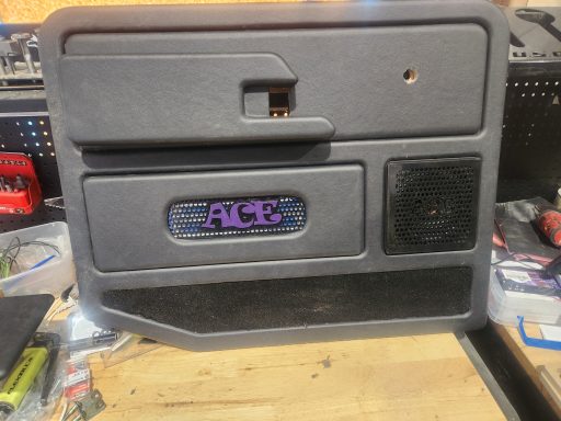 Customized door panels for 73-79 ford pickup